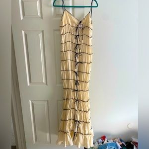 Mirror Palais Ruffle Tunnel Gown